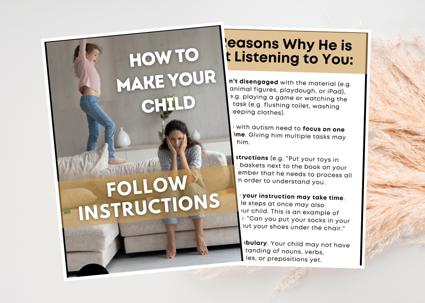How To Make Your Child Follow Instructions